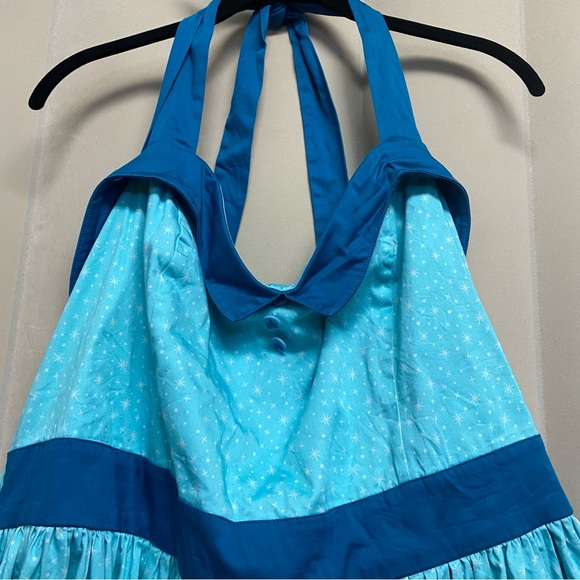 Disney Parks Women’s Dress Size 2X Magic Kingdom Halter Retro Disneyland - Picture 3 of 16